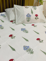 Blockprint Cotton Bedsheet