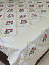 Blockprint Bedsheet & Quilt Set