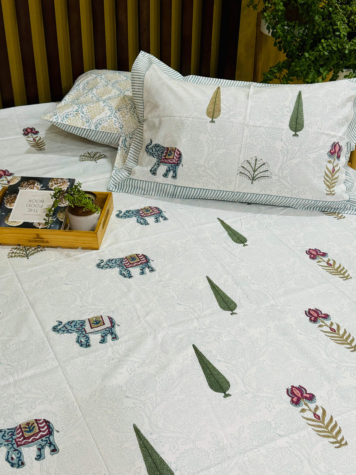 Blockprint Cotton Bedsheet