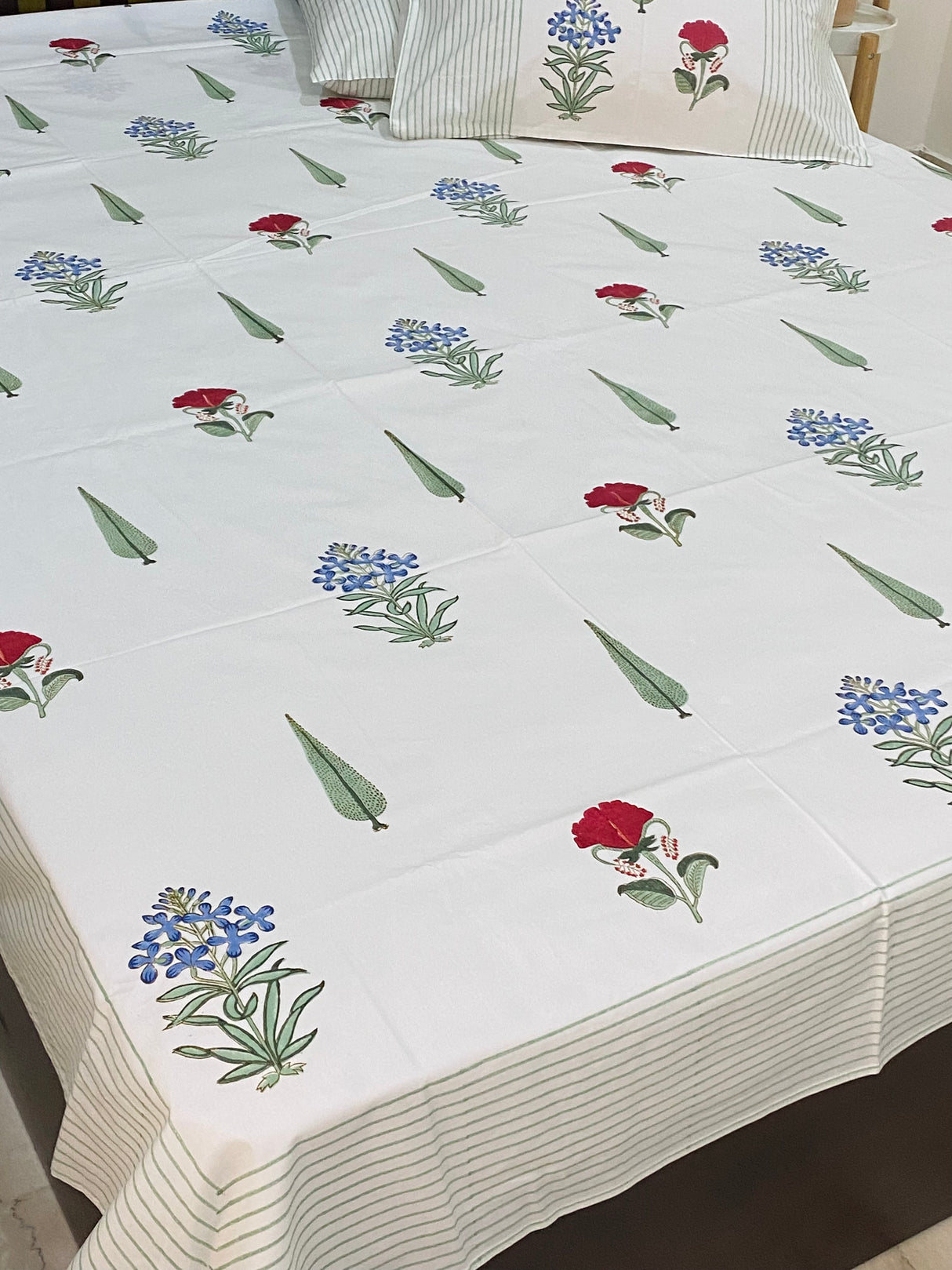 Blockprint Cotton Bedsheet