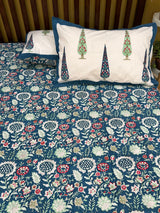Blockprint Cotton Bedsheet