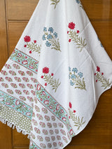 Blockprint Soft Cotton Towel (60*30 inches)