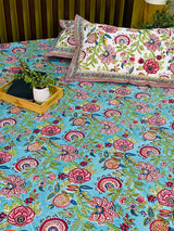 Blockprint Cotton Bedsheet