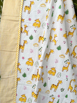 Giggly Giraffe- Layered Kids Blanket