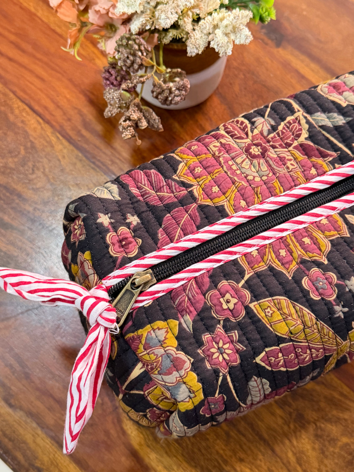 Floral LARGE Pouch