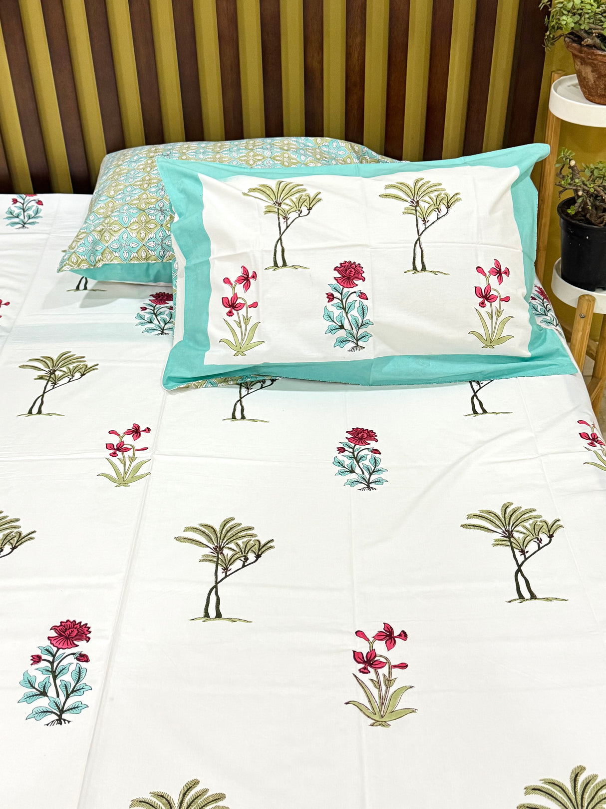 Blockprint Cotton Bedsheet