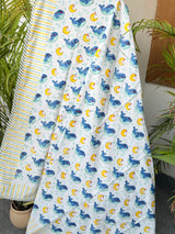 Comfortable children’s dohar with playful dolphin design