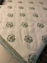 Cotton fitted bedsheet with elastic for a comfortable and secure fit