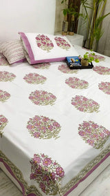 Blockprint Cotton Bedsheet