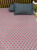 Elegant  REVERSIBLE Bedspread with 2 Pillow Cases