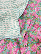 Blockprint Bedsheet & Quilt Set
