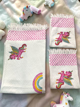 Happy Splash Kids Cotton Jacquard Towel Set