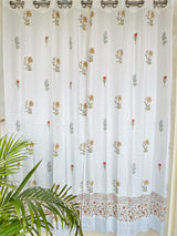 Beautiful Jaipur Blockprint Cotton Curtain