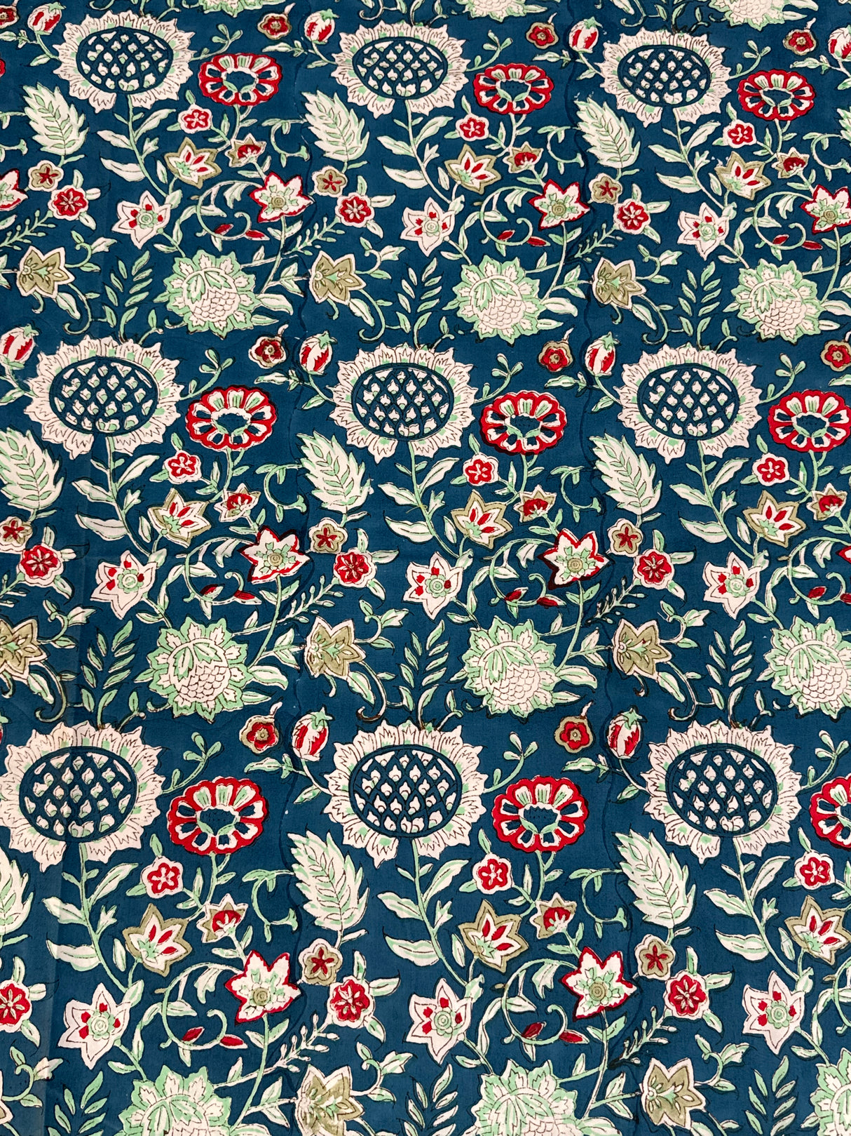 Blockprint Cotton Bedsheet