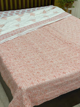 HandBlock Printed Mulmul Reversible Quilt