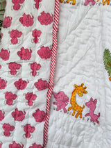 Jungle Safari Quilt Blockprint