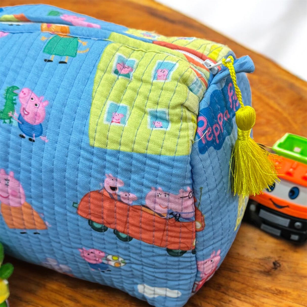 LARGE Multipurpose Quilted Pouch/ Bag