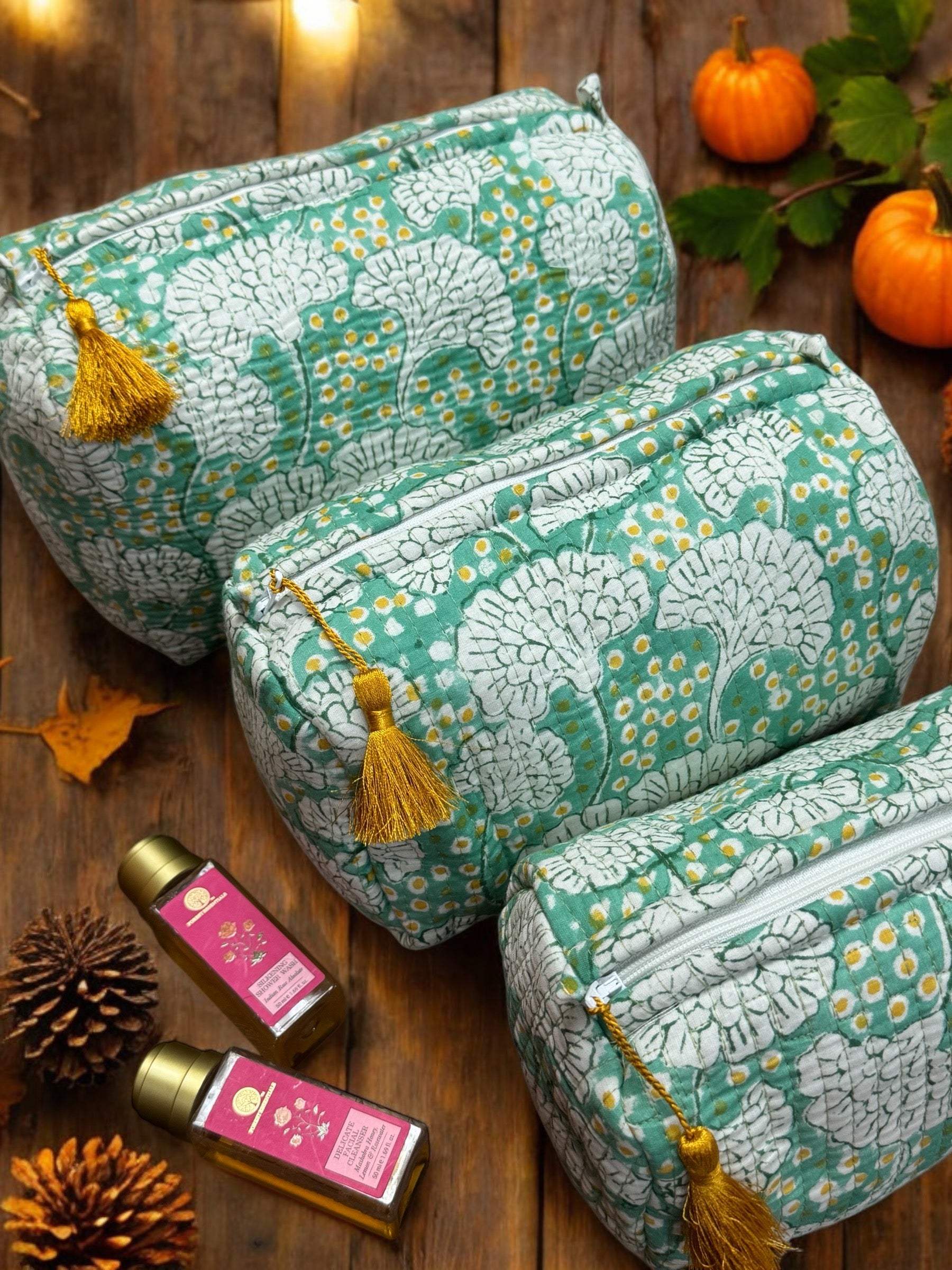 Kantha high quality multi-purpose pouch