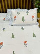 Blockprint Cotton Bedsheet