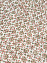 Blockprint Mulmul Reversible Quilt