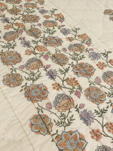 HandBlock Printed Mulmul Reversible Quilt