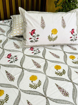 Blockprint Cotton Bedsheet