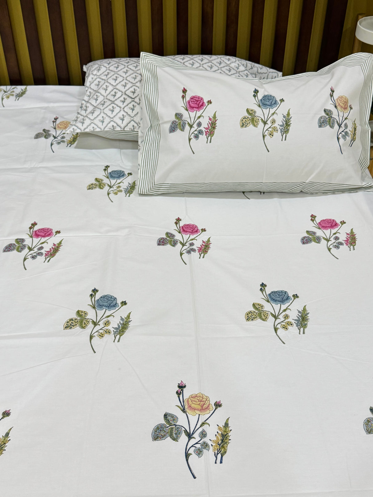 Blockprint Cotton Bedsheet