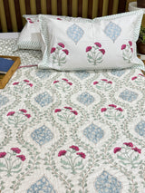 HandBlock Printed Mulmul Reversible Quilt