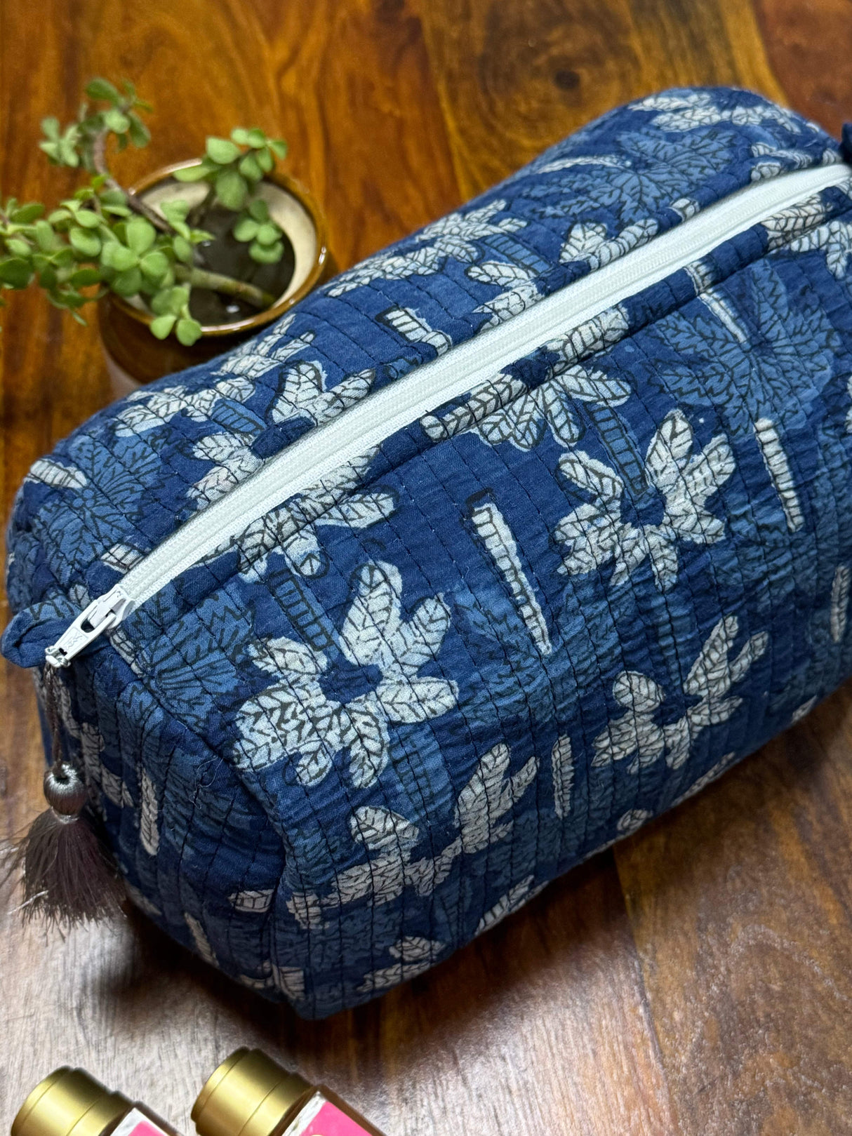 LARGE Multipurpose Quilted Pouch/ Bag