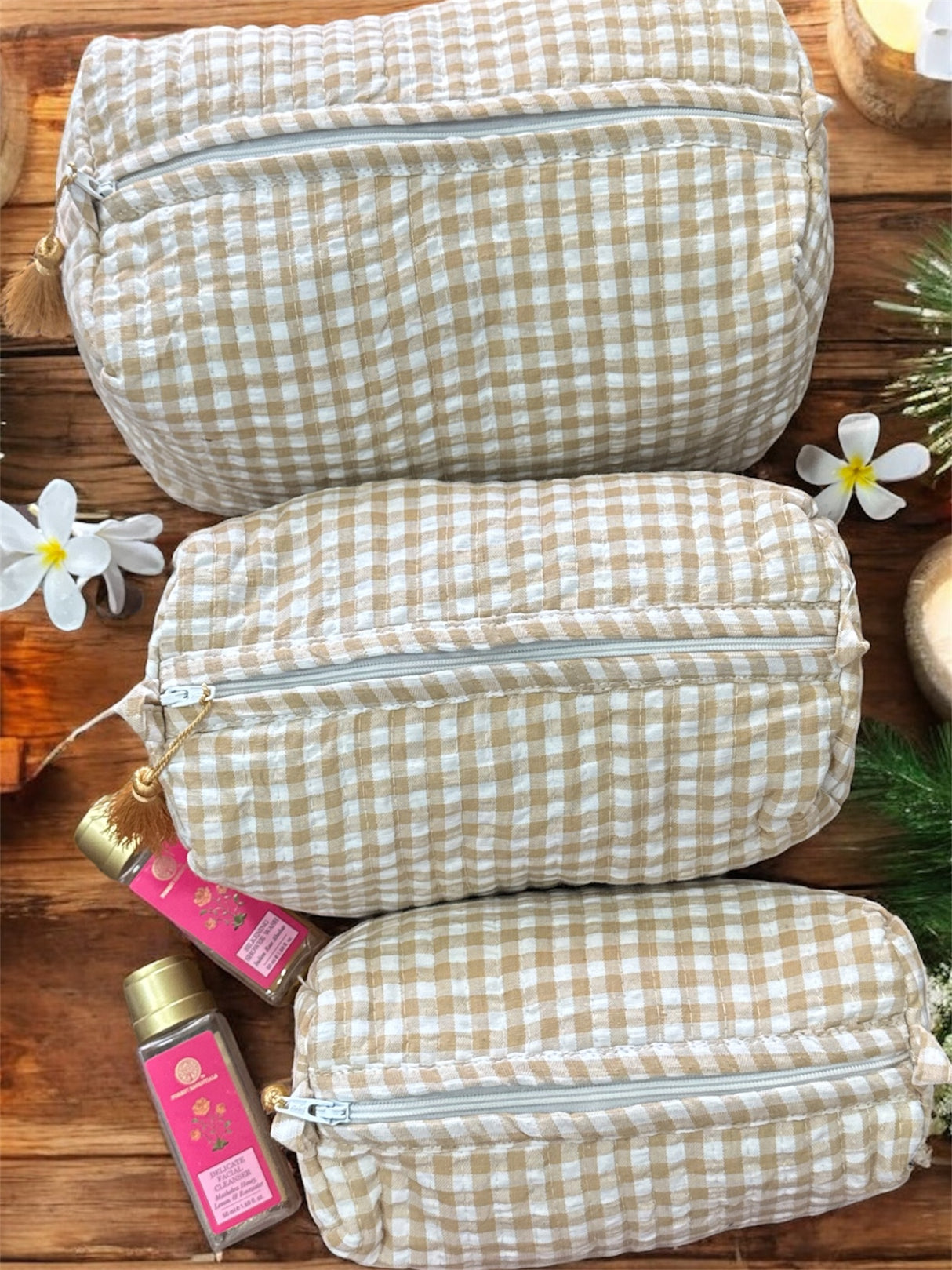 Set of 3 Multipurpose Pouch (large, medium and small)