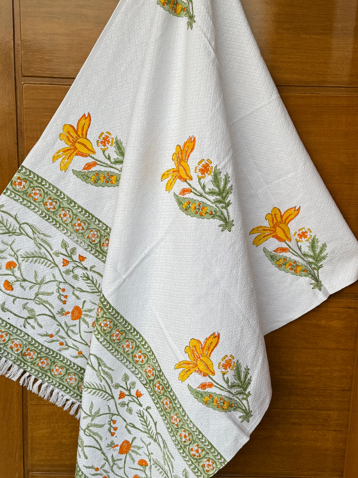 Blockprint Soft Cotton Towel (60*30 inches)