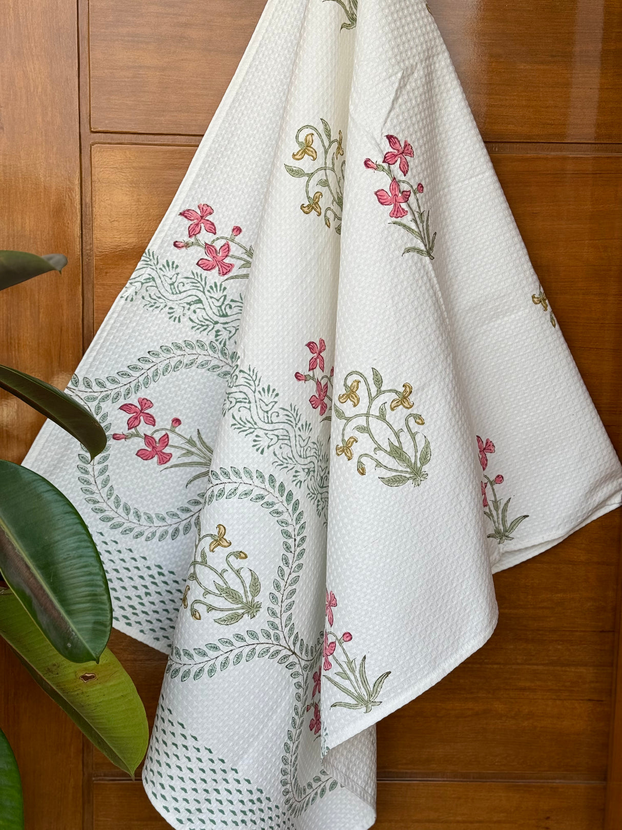 Blockprint Soft Cotton Towel (60-30 inches)