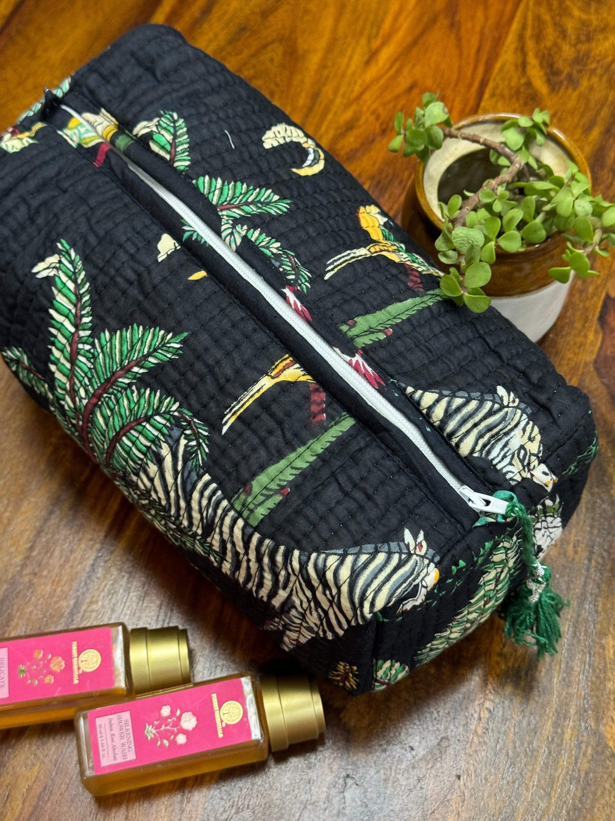 LARGE Multipurpose Quilted Pouch/ Bag