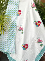 Mermaids Paradise- Layered Kids Blanket