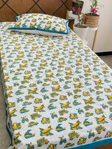 Car Bedding Set- Blockprint