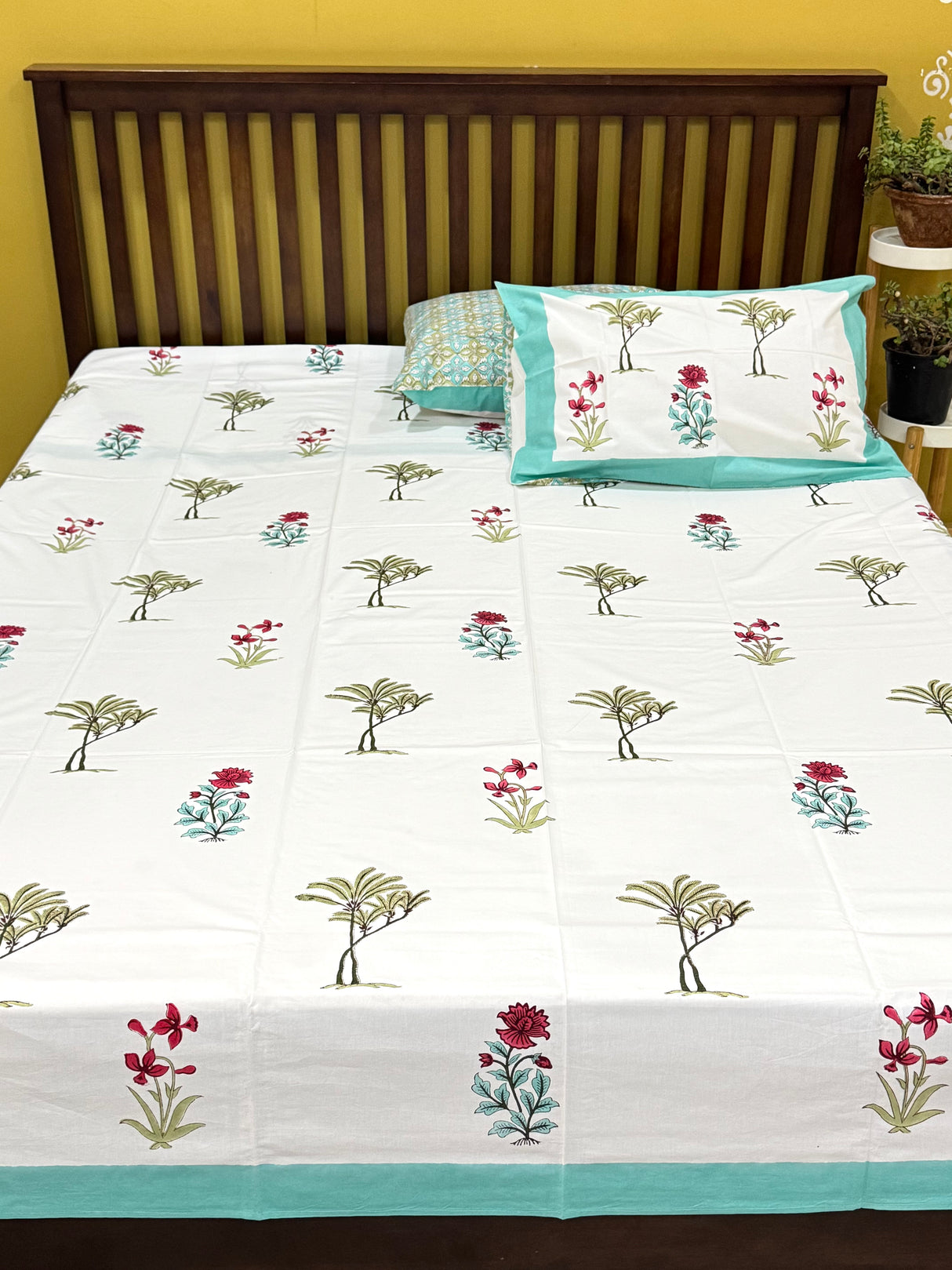 Blockprint Cotton Bedsheet