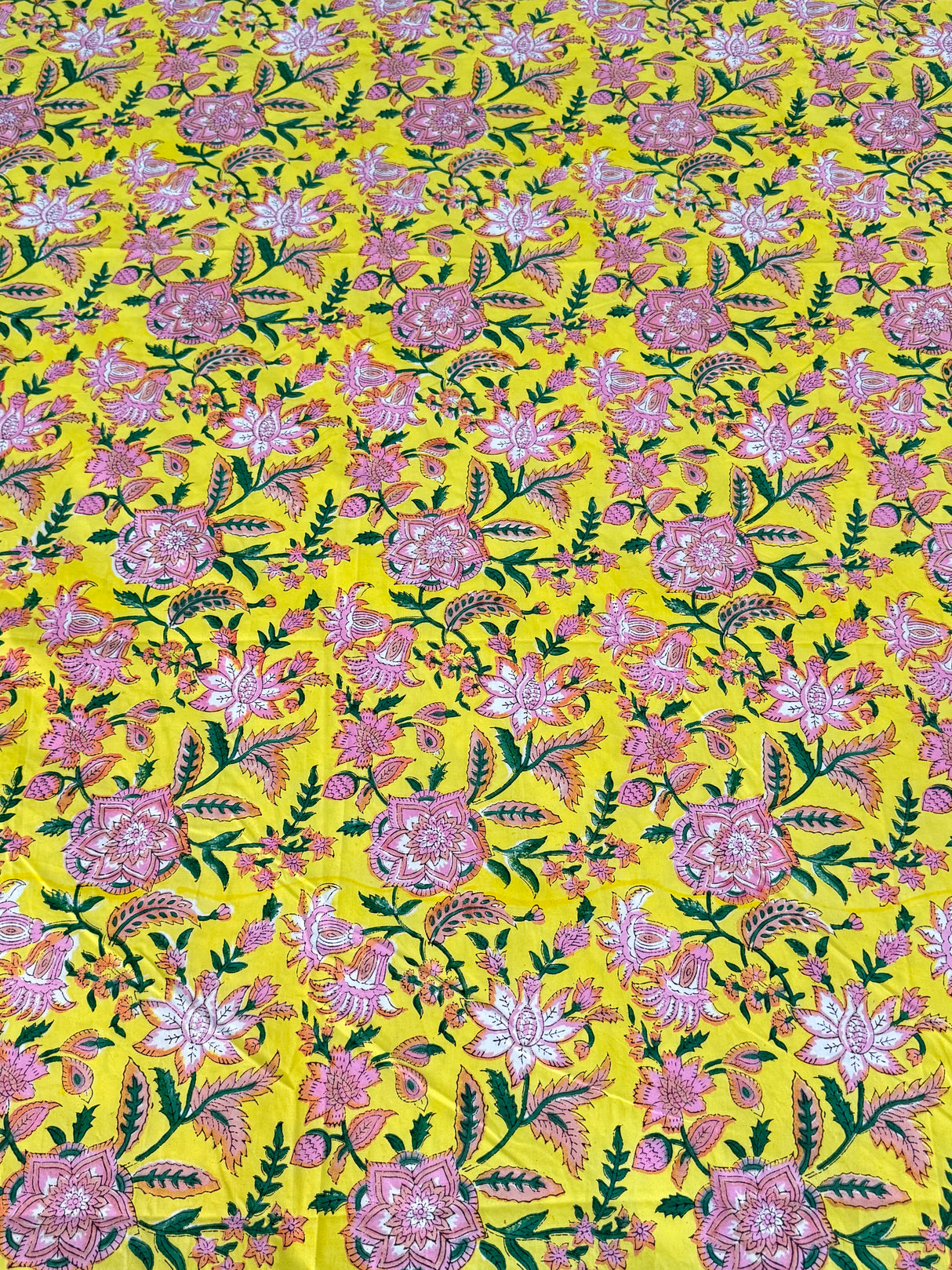 Blockprint Cotton Bedsheet
