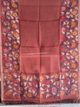 Floral Handloom Muslin Silk Jamdani Dupatta