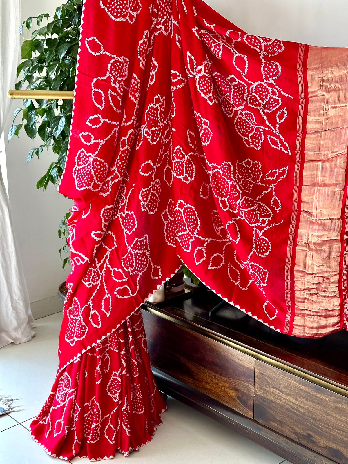 gaji silk bandhani sarees online |gaji silk bandhani| bandhani saree
