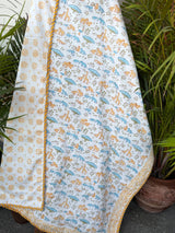 Dino Safari Printed Reversible Kids Cotton Blanket