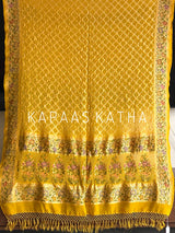 Festive Aura Pure Banarasi Georgette Bandhani Dupatta