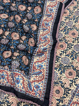 Grand Heritage Blockprint Jaipuri Reversible Quilt