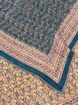 Vintage Legacy Artisan Jaipuri Reversible Quilt