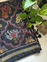 Heritage Luxe Pure Single Ikat Mulberry Silk Saree