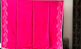 Pure Gajji Silk Half And Half Bandhani Saree