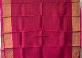 Floral Mustard yellow Cotton Silk Kalamkari Saree