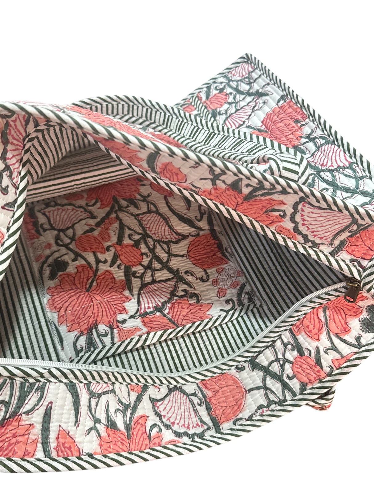 zip-closure-evergreen-floral-block-print-tote-bag
