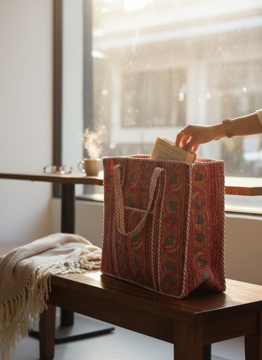 handcrafted-modern-ethnic-tote-bag-with-zip