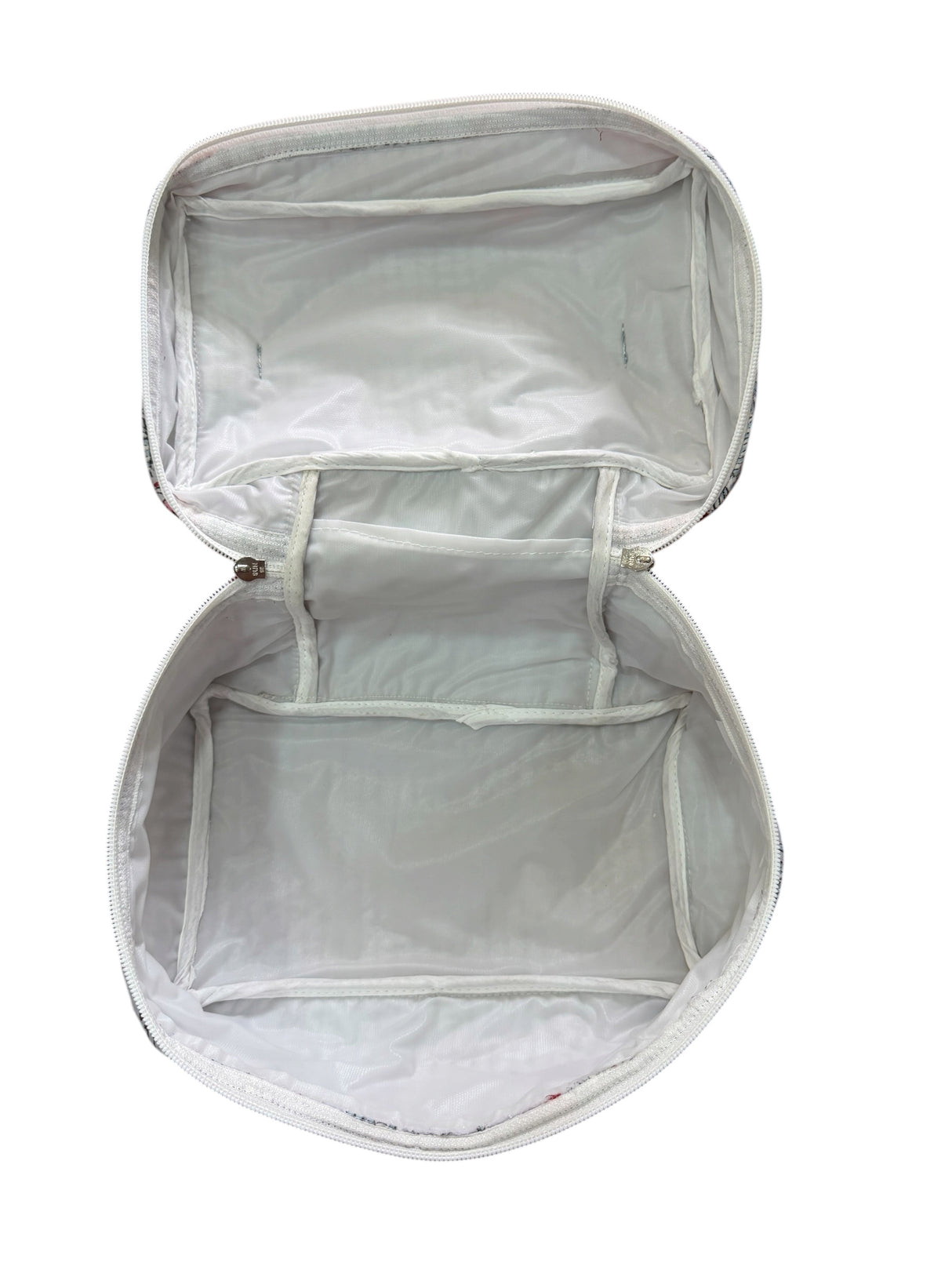 Premium Floral Pattern Lightweight Quilted Organizer Vanity Bag