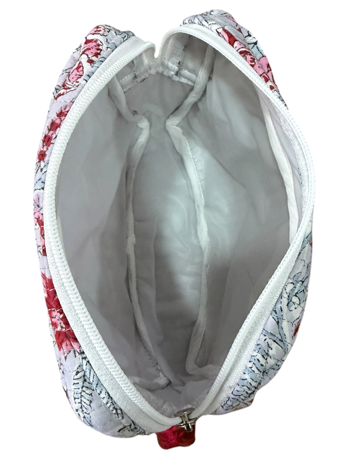 Premium Floral Pattern Lightweight Travel Makeup Pouch